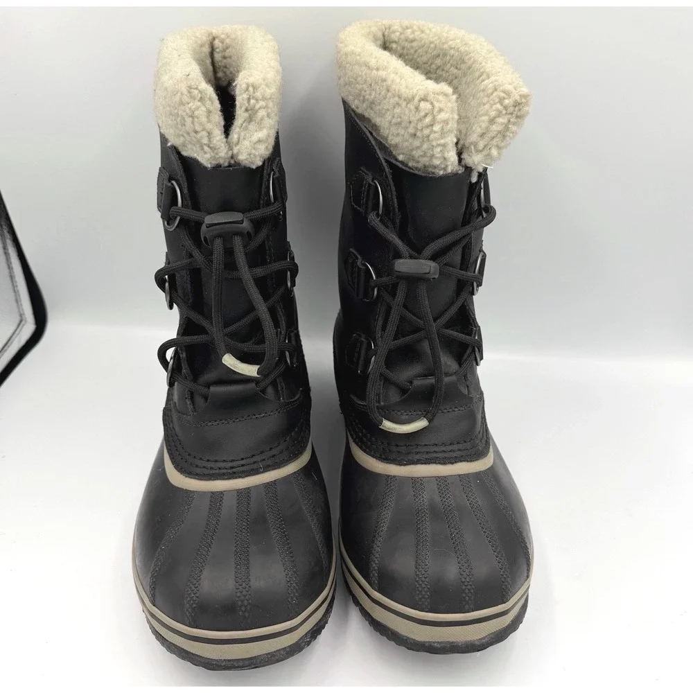 Sorel 1964 Pac Snow Boots Waterproof Sherpa Lined Mens 7‎ Removable Liner